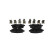 Kit de plaquettes de frein, frein à disque BP1760 Bosch, Vignette 3