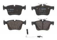 Kit de plaquettes de frein, frein à disque BP1788 Bosch