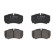 Kit de plaquettes de frein, frein à disque BP1804 Bosch