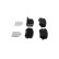 Kit de plaquettes de frein, frein à disque BP1830 Bosch, Vignette 6