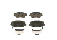Kit de plaquettes de frein, frein à disque BP1832 Bosch