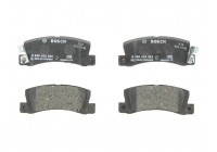 Kit de plaquettes de frein, frein à disque BP194 Bosch