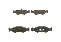 Kit de plaquettes de frein, frein à disque BP206 Bosch