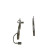 Kit de plaquettes de frein, frein à disque BP2239 Bosch, Vignette 4