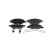 Kit de plaquettes de frein, frein à disque BP224 Bosch, Vignette 5