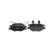 Kit de plaquettes de frein, frein à disque BP224 Bosch, Vignette 7