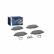 Kit de plaquettes de frein, frein à disque BP224 Bosch, Vignette 8