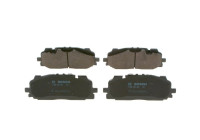 Kit de plaquettes de frein, frein à disque BP2249 Bosch
