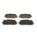 Kit de plaquettes de frein, frein à disque BP2249 Bosch, Vignette 3