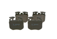 Kit de plaquettes de frein, frein à disque BP2288 Bosch