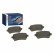 Kit de plaquettes de frein, frein à disque BP2299 Bosch, Vignette 8