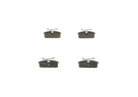 Kit de plaquettes de frein, frein à disque BP2352 Bosch