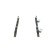 Kit de plaquettes de frein, frein à disque BP2353 Bosch, Vignette 4