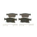 Kit de plaquettes de frein, frein à disque BP2357 Bosch