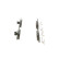 Kit de plaquettes de frein, frein à disque BP2358 Bosch, Vignette 4