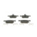 Kit de plaquettes de frein, frein à disque BP2358 Bosch, Vignette 6
