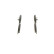 Kit de plaquettes de frein, frein à disque BP2364 Bosch, Vignette 2