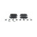Kit de plaquettes de frein, frein à disque BP238 Bosch, Vignette 2