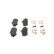 Kit de plaquettes de frein, frein à disque BP239 Bosch, Vignette 7