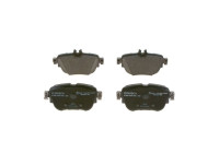 Kit de plaquettes de frein, frein à disque BP2435 Bosch