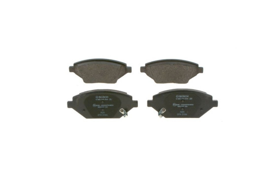 Kit de plaquettes de frein, frein à disque BP2466 Bosch