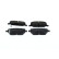 Kit de plaquettes de frein, frein à disque BP2477 Bosch