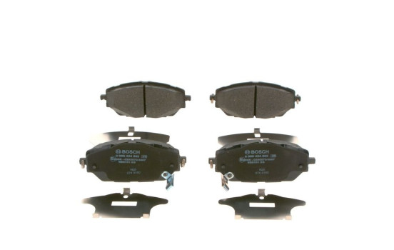 Kit de plaquettes de frein, frein à disque BP2488 Bosch