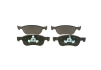 Kit de plaquettes de frein, frein à disque BP2490 Bosch