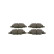 Kit de plaquettes de frein, frein à disque BP2491 Bosch, Vignette 5