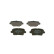Kit de plaquettes de frein, frein à disque BP2495 Bosch, Vignette 3