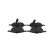Kit de plaquettes de frein, frein à disque BP250 Bosch, Vignette 4