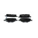 Kit de plaquettes de frein, frein à disque BP2525 Bosch