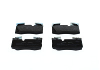 Kit de plaquettes de frein, frein à disque BP2536 Bosch