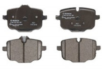 Kit de plaquettes de frein, frein à disque BP2540 Bosch