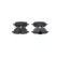 Kit de plaquettes de frein, frein à disque BP2540 Bosch, Vignette 4