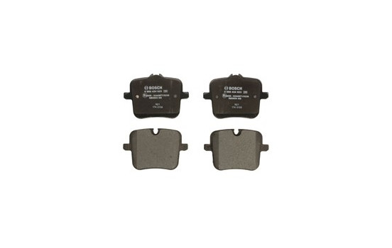Kit de plaquettes de frein, frein à disque BP2541 Bosch