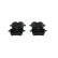 Kit de plaquettes de frein, frein à disque BP2541 Bosch, Vignette 2