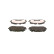 Kit de plaquettes de frein, frein à disque BP2563 Bosch, Vignette 4