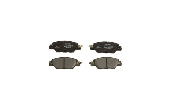 Kit de plaquettes de frein, frein à disque BP2625 Bosch