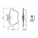 Kit de plaquettes de frein, frein à disque BP265 Bosch, Vignette 5
