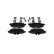 Kit de plaquettes de frein, frein à disque BP2665 Bosch, Vignette 4