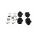 Kit de plaquettes de frein, frein à disque BP2665 Bosch, Vignette 5