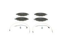 Kit de plaquettes de frein, frein à disque BP269 Bosch