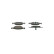 Kit de plaquettes de frein, frein à disque BP271 Bosch, Vignette 5