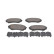 Kit de plaquettes de frein, frein à disque BP2716 Bosch