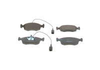 Kit de plaquettes de frein, frein à disque BP272 Bosch