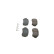 Kit de plaquettes de frein, frein à disque BP2723 Bosch, Vignette 5