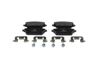 Kit de plaquettes de frein, frein à disque BP2725 Bosch