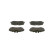 Kit de plaquettes de frein, frein à disque BP273 Bosch, Vignette 6