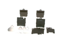 Kit de plaquettes de frein, frein à disque BP277 Bosch